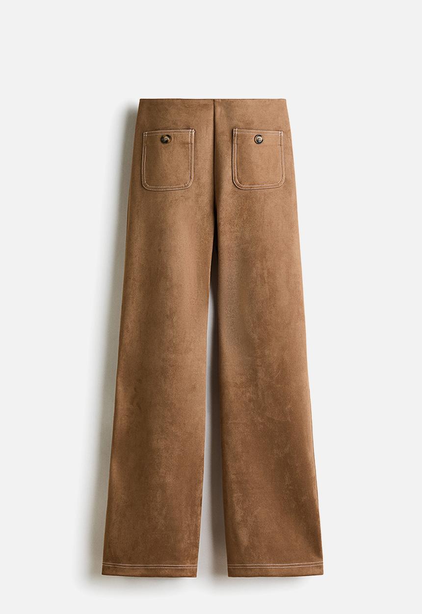H&M - Jersey trousers - dark beige