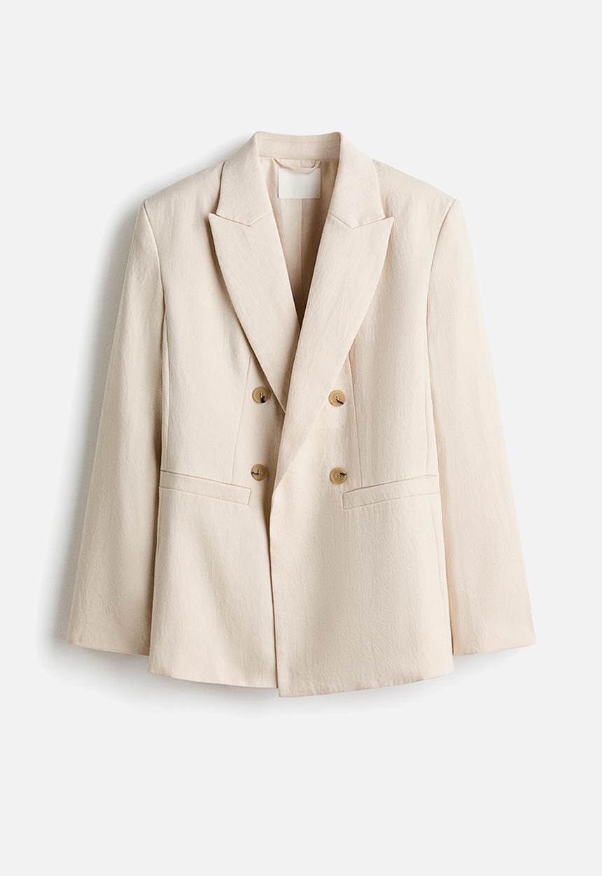 H&M - Blazer - light beige