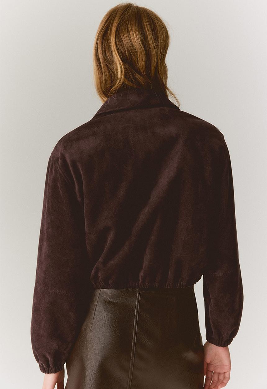 H&M - Collared jacket - dark brown