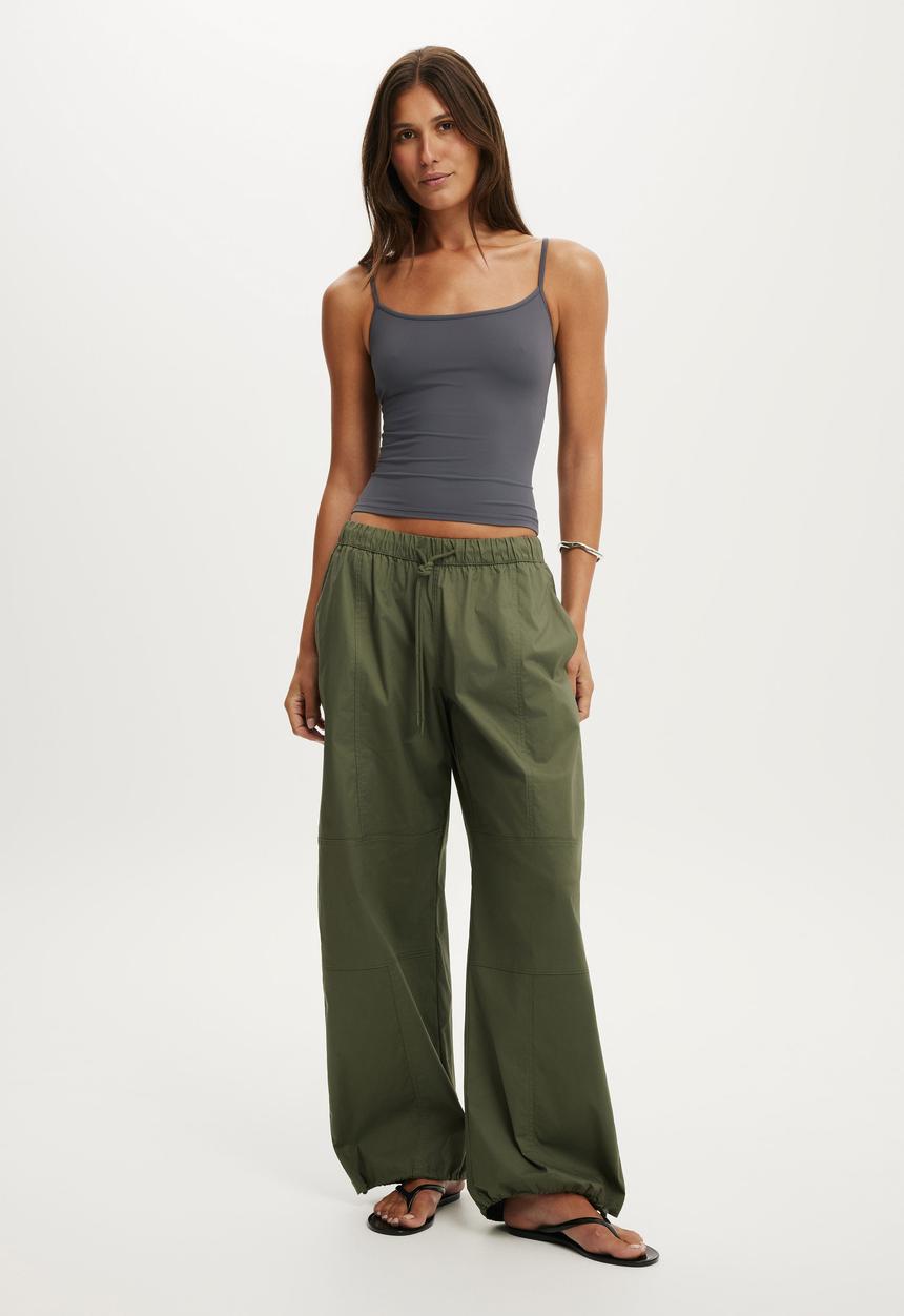 Cotton On - Hold Me Cami - Steel Onyx