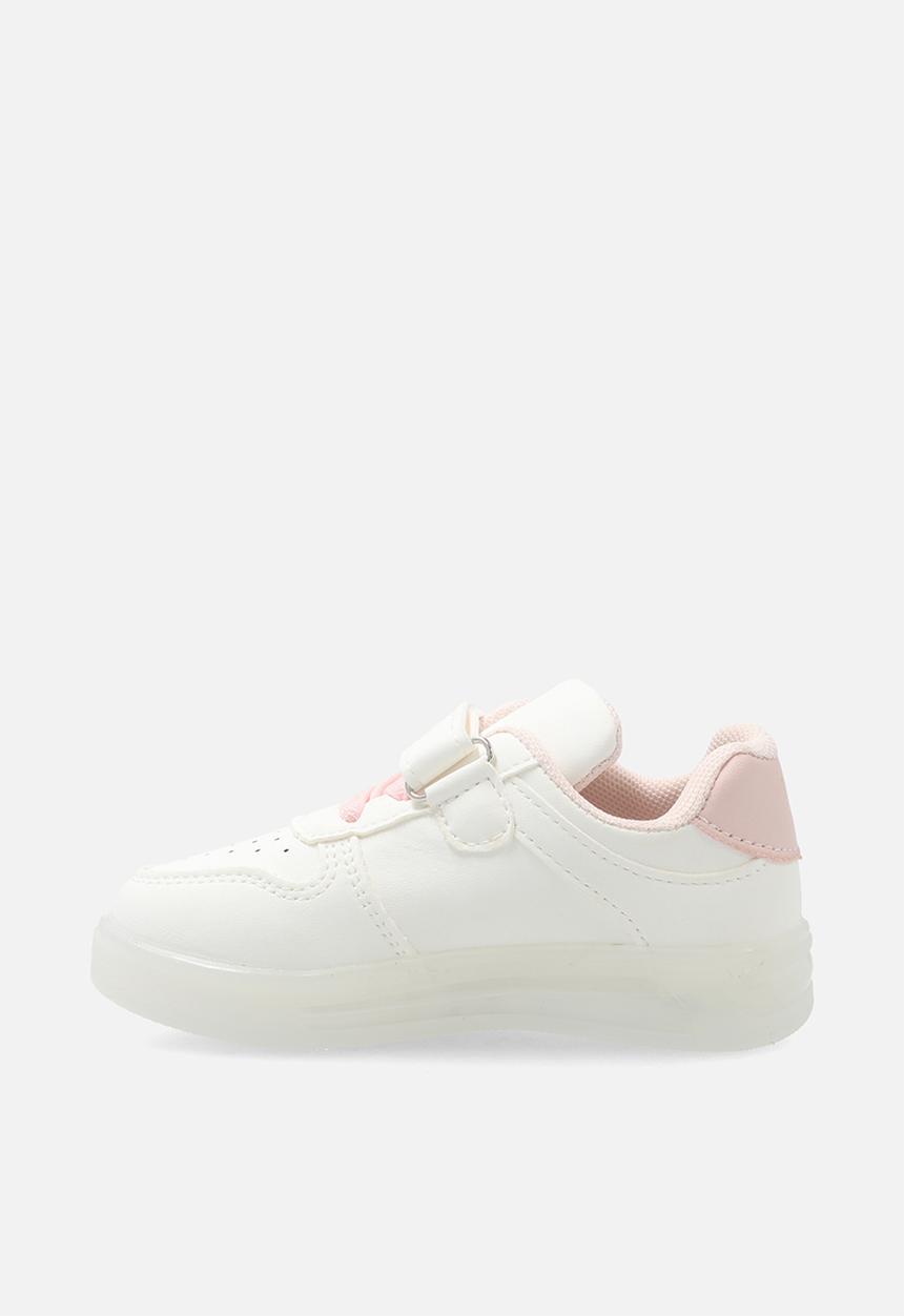 Pop Candy - LED sneakers - white/pink
