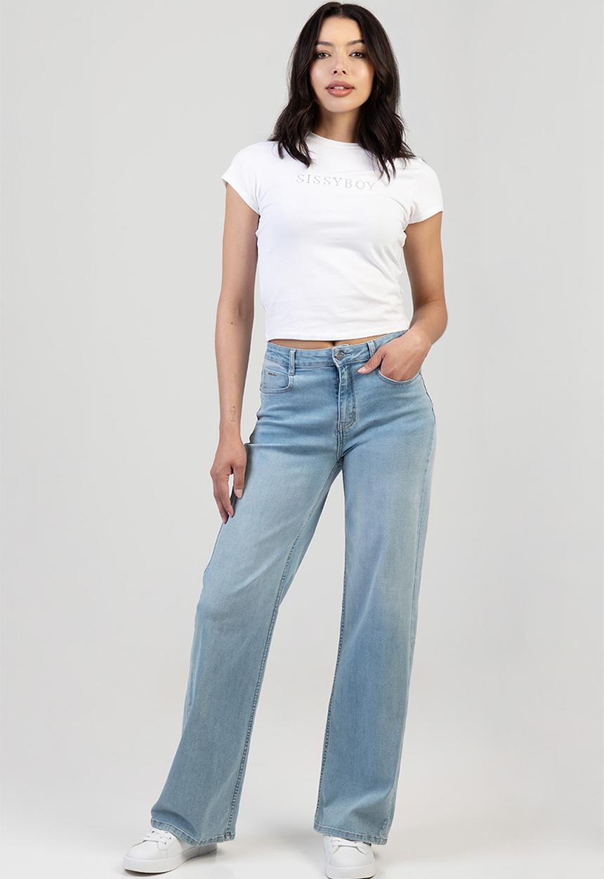 SISSY BOY - Samantha High Waist Wide Leg - Light Vintage