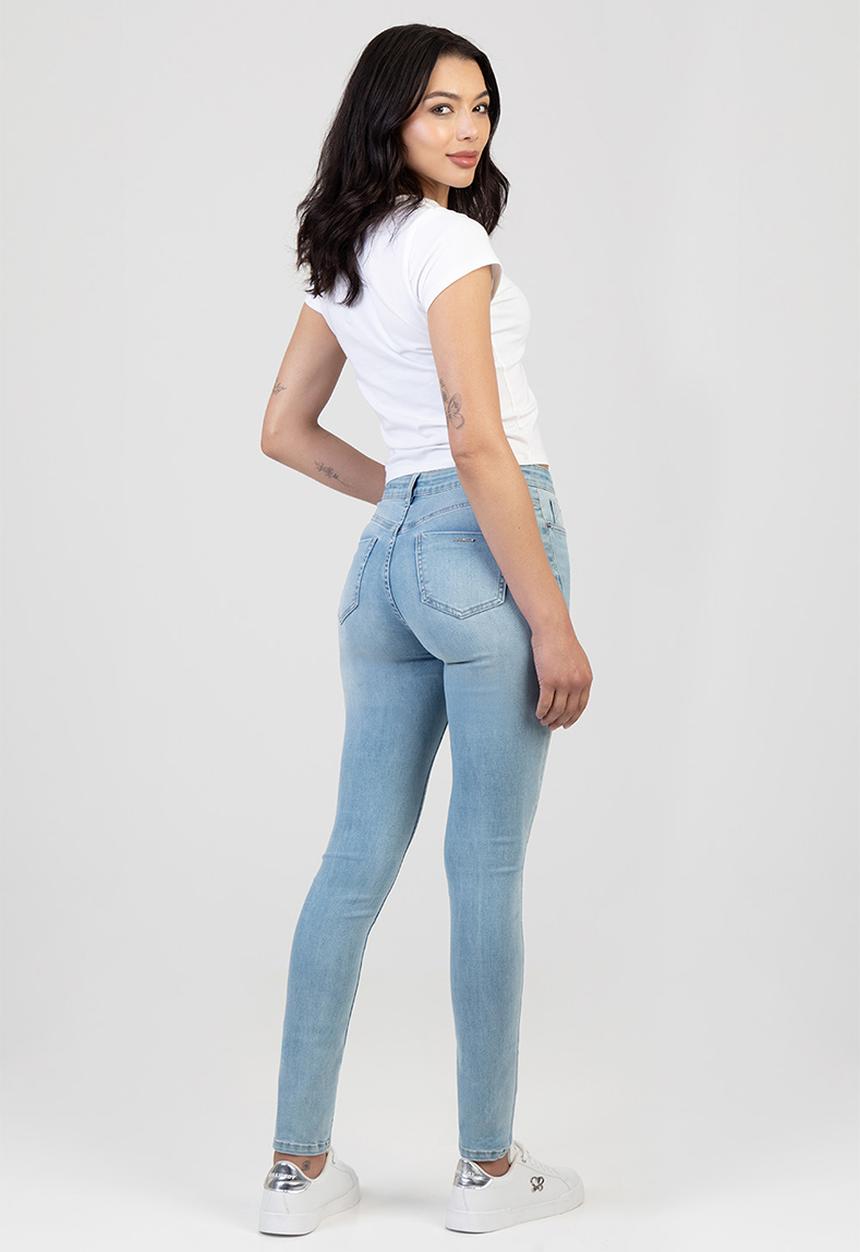 SISSY BOY - Renee: Mid Waist Skinny - Lt Vintage