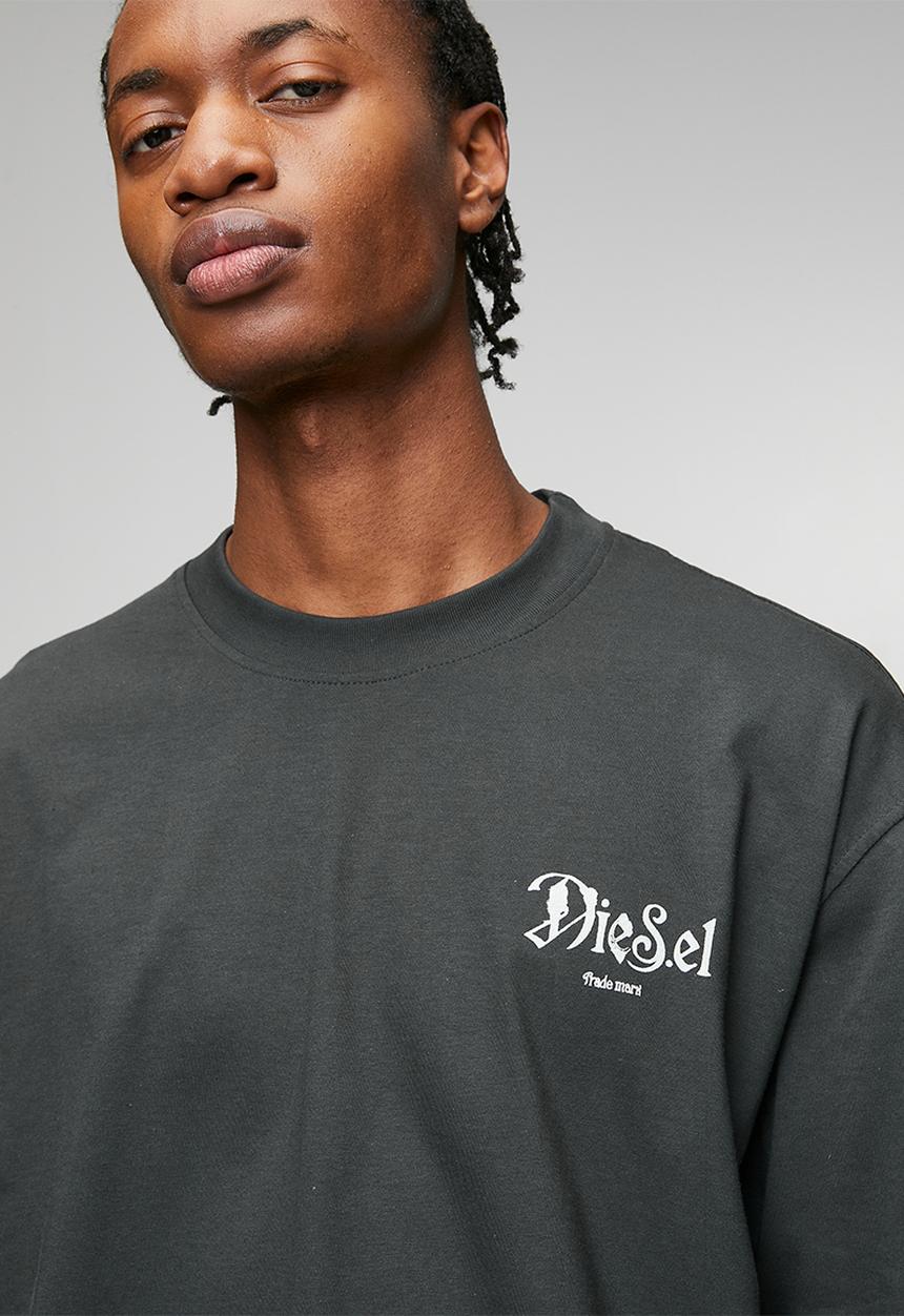Diesel  - T-boggy-v13 T-shirt - grey