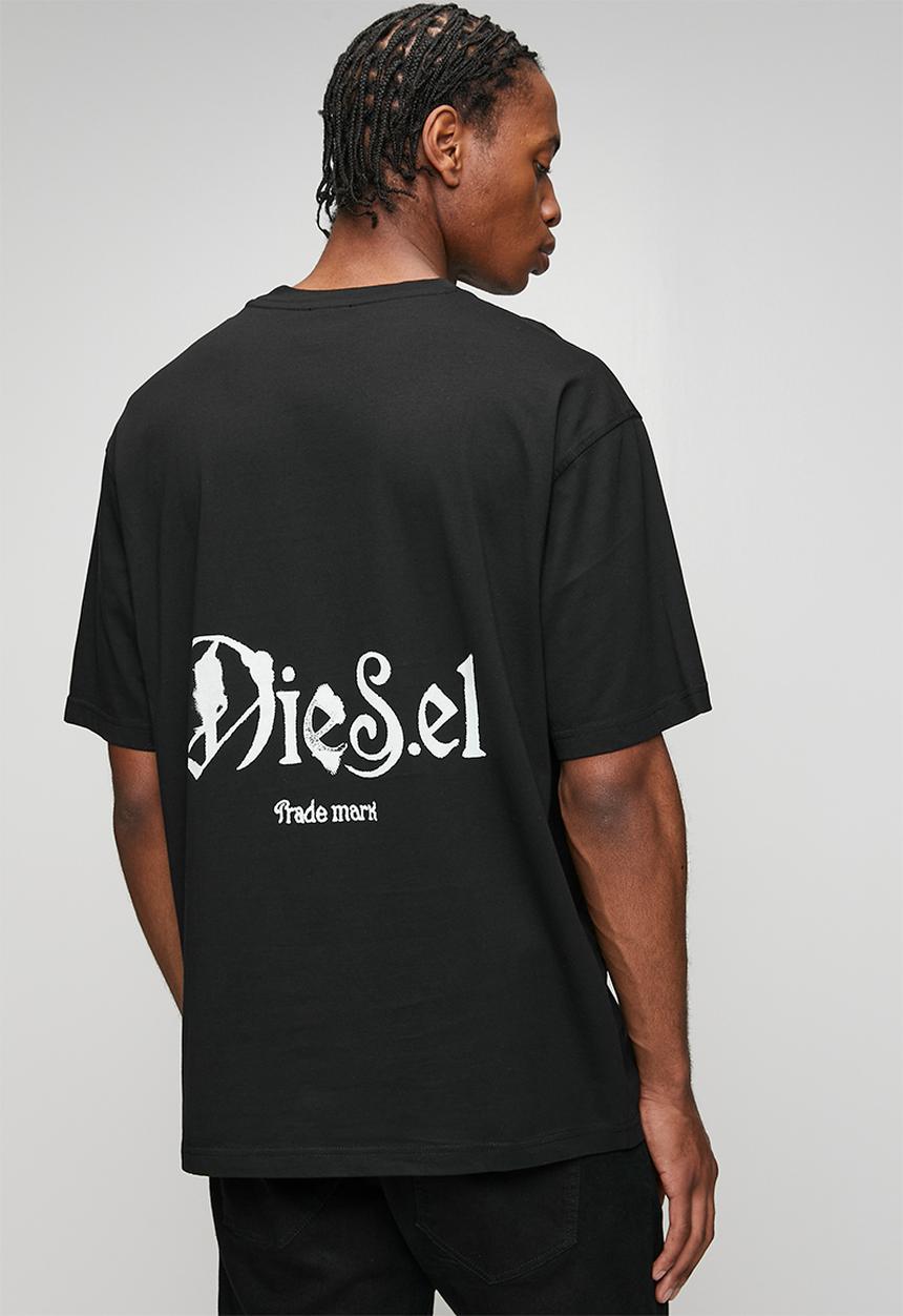 Diesel  - T-boggy-v10 T-shirt - Black 