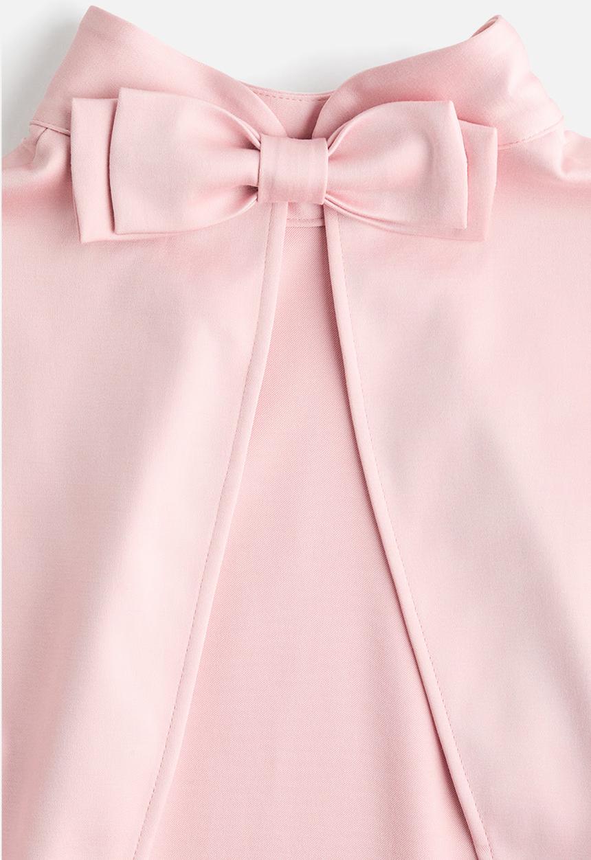 H&M - Open-back top - light pink