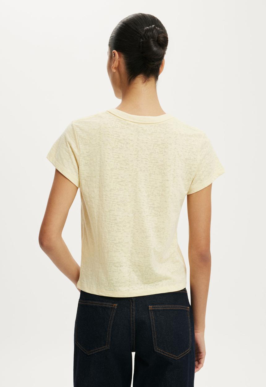 Cotton On - The Original Graphic Tee - Rodeo Valley/Whipped Butter