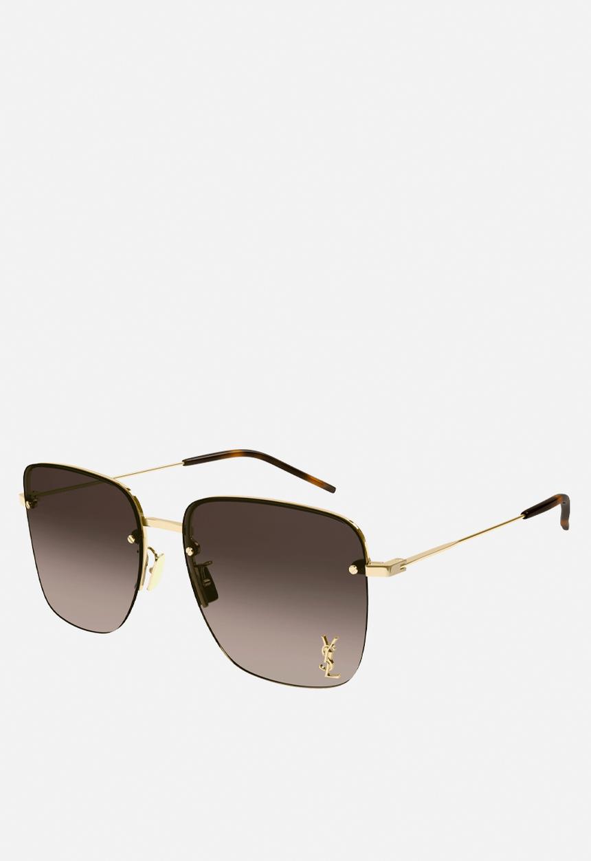 SAINT LAURENT - SL 312 M Sunglass  - Gold