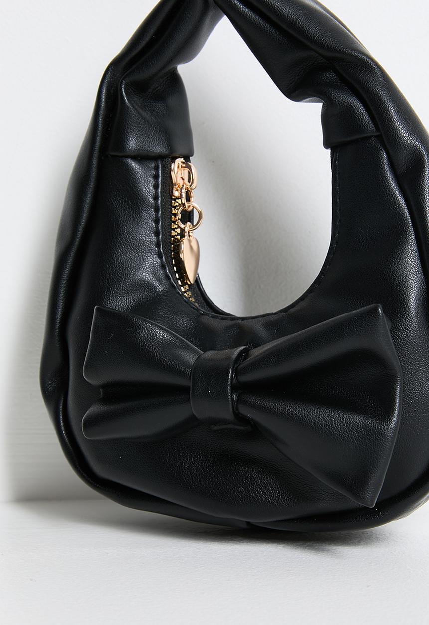 Pop Candy - Faux leather shoulder bag - black