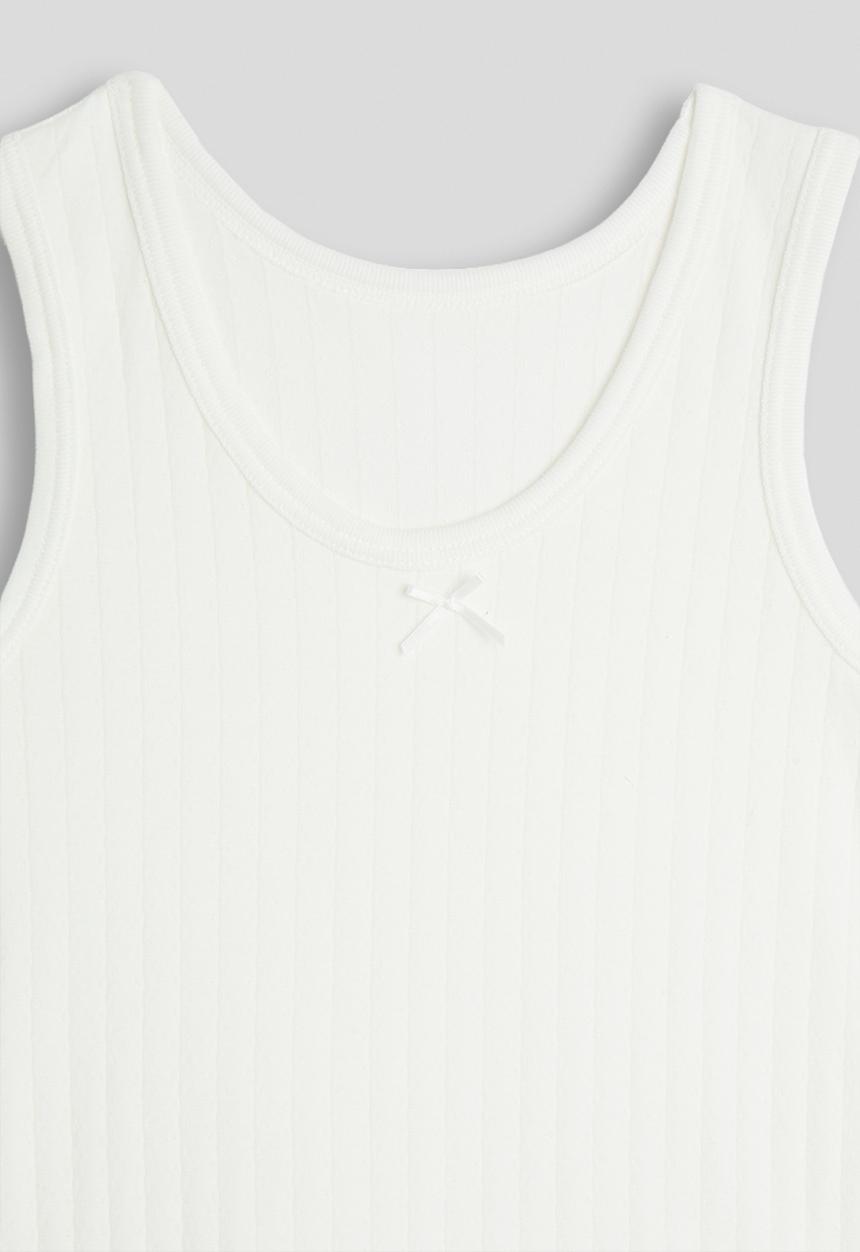 Pop Candy - 2 Pack vest - white/pink