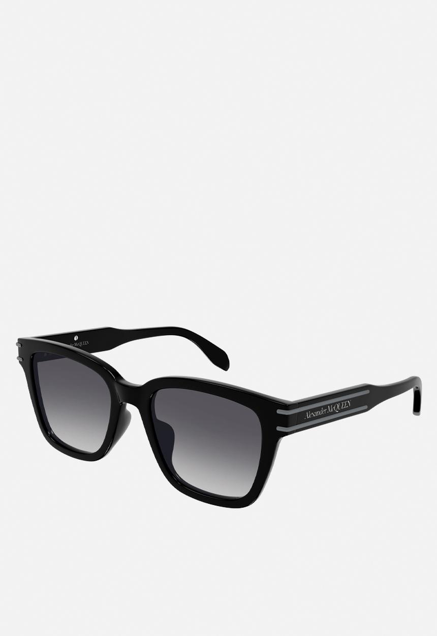 Alexander McQueen - AM0399SA-001 55 Sunglass  - Black