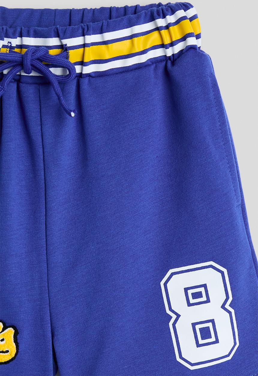 Pop Candy - Hoodie with sweatshorts - royal blue / multi