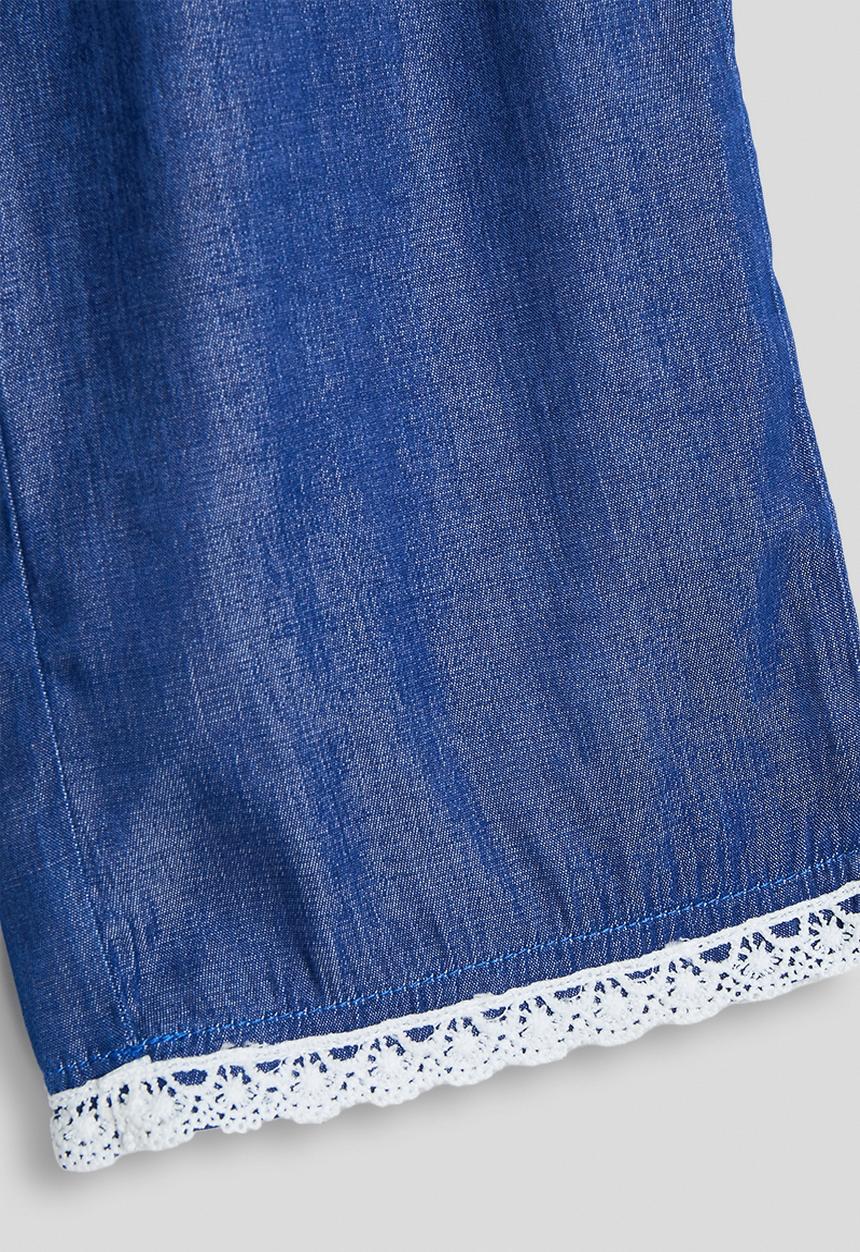 Pop Candy - Blouse and jeans - white & blue