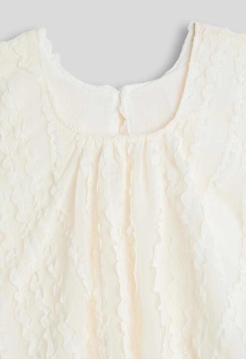Pop Candy - Blouse and jeans - white & blue