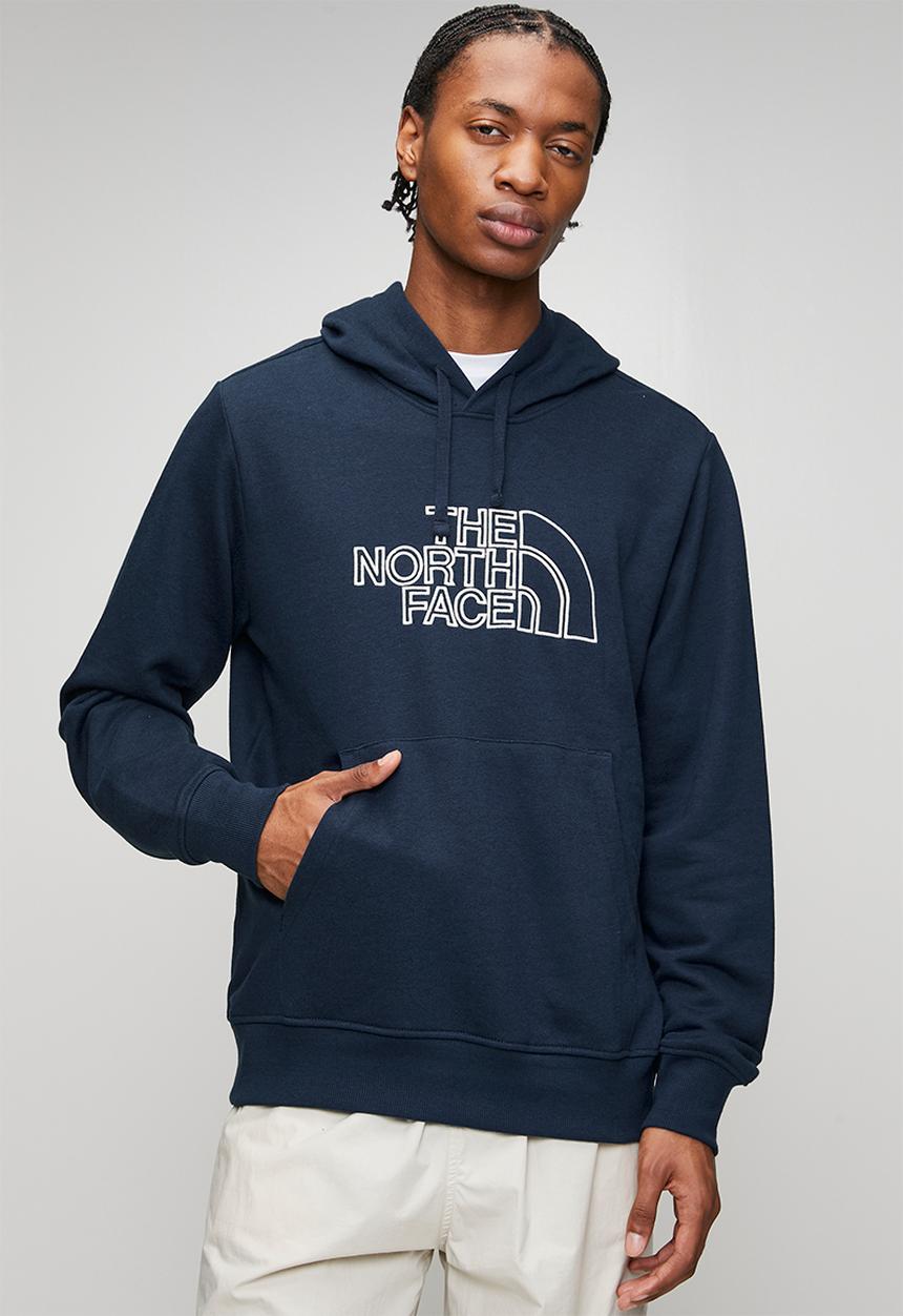 The North Face - M Drew Peak Light Regular Hoodie - Summit Navy-Desert Stone