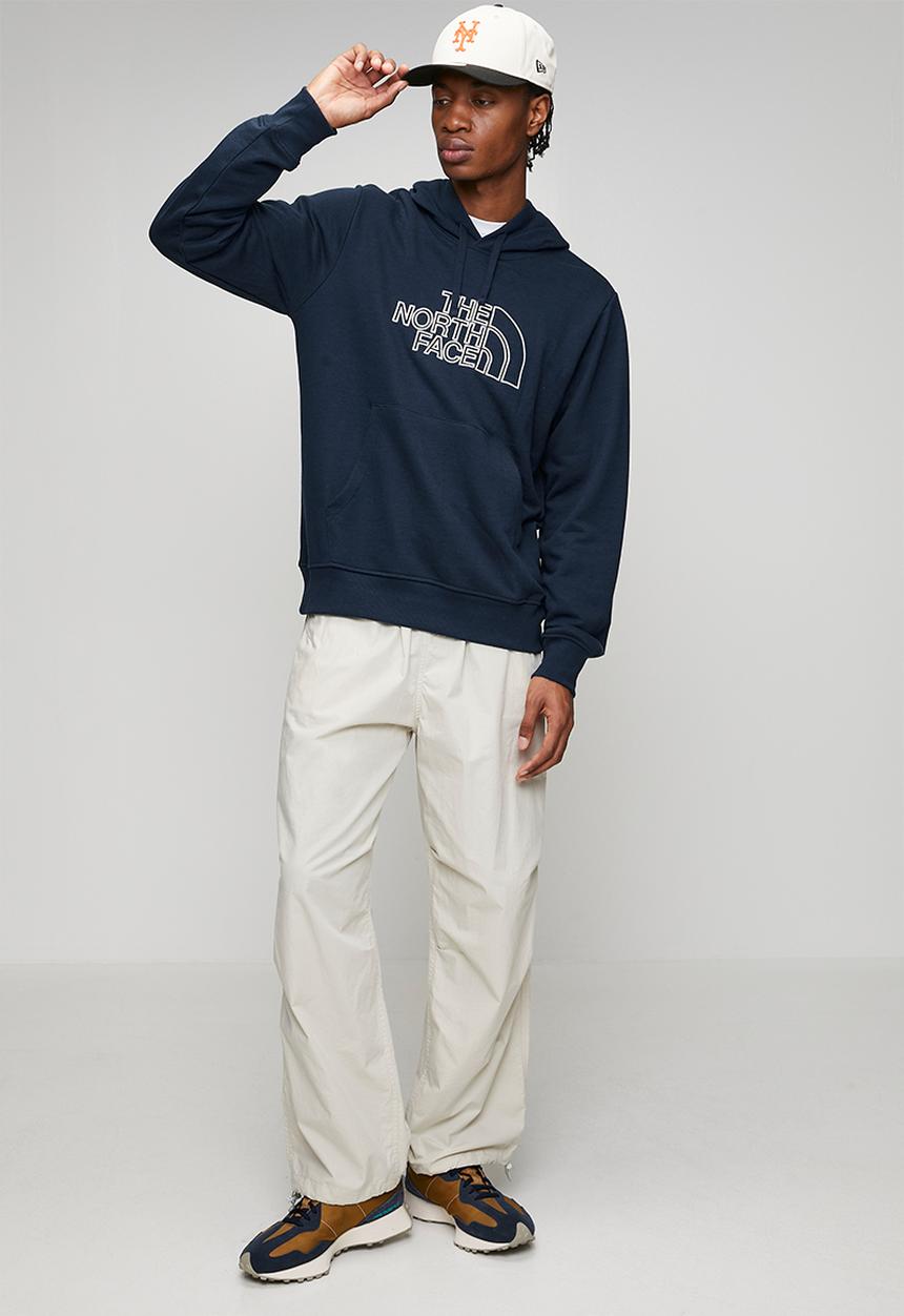 The North Face - M Drew Peak Light Regular Hoodie - Summit Navy-Desert Stone