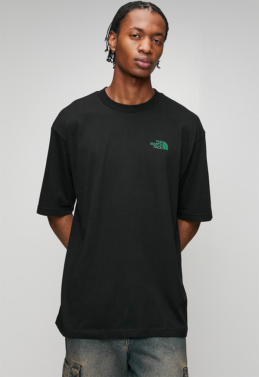 The North Face - M Short Sleeve Tnf Globe Tee Oversize Fit - Tnf Black