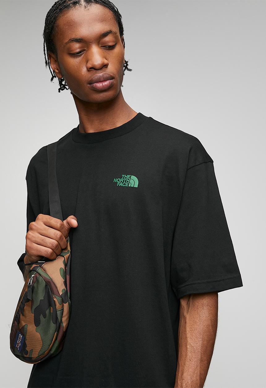 The North Face - M Short Sleeve Tnf Globe Tee Oversize Fit - Tnf Black