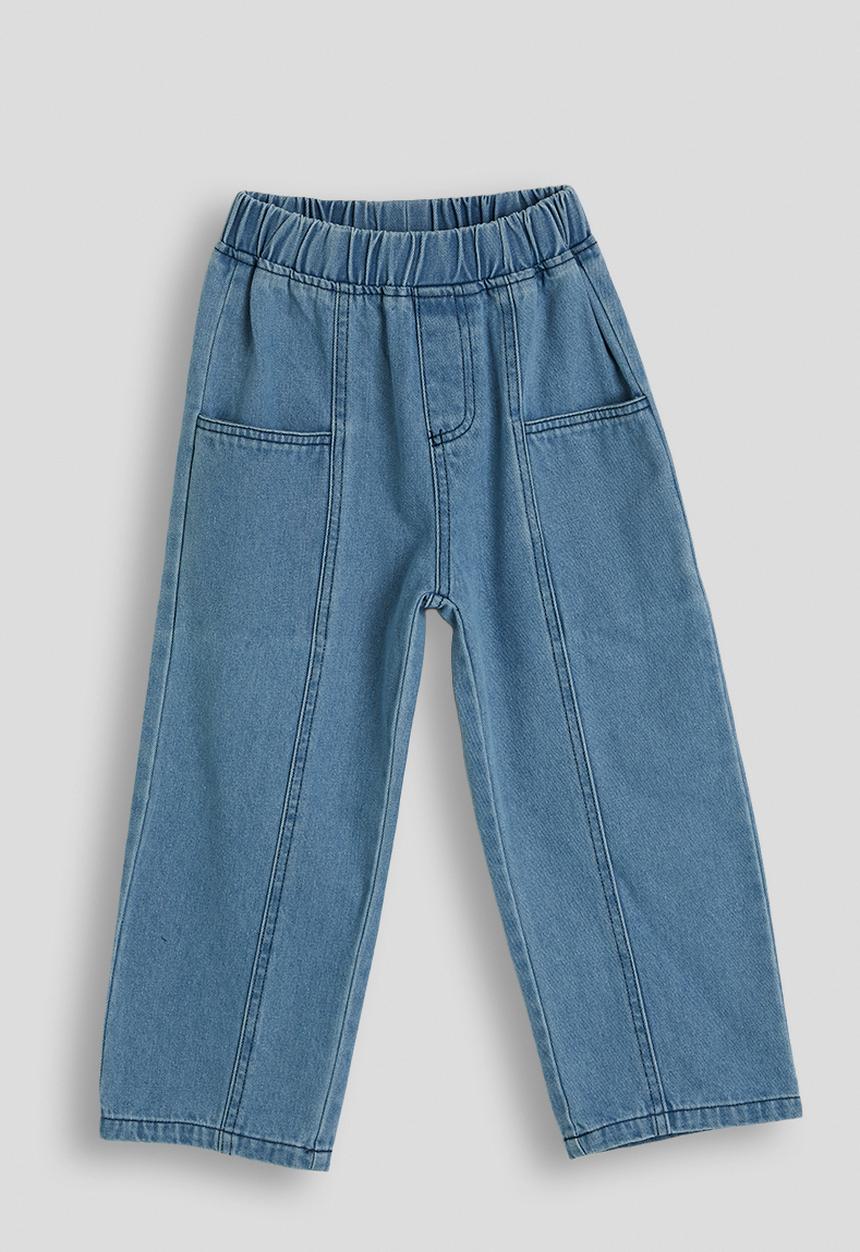 Pop Candy - Denim shirt and jeans - blue