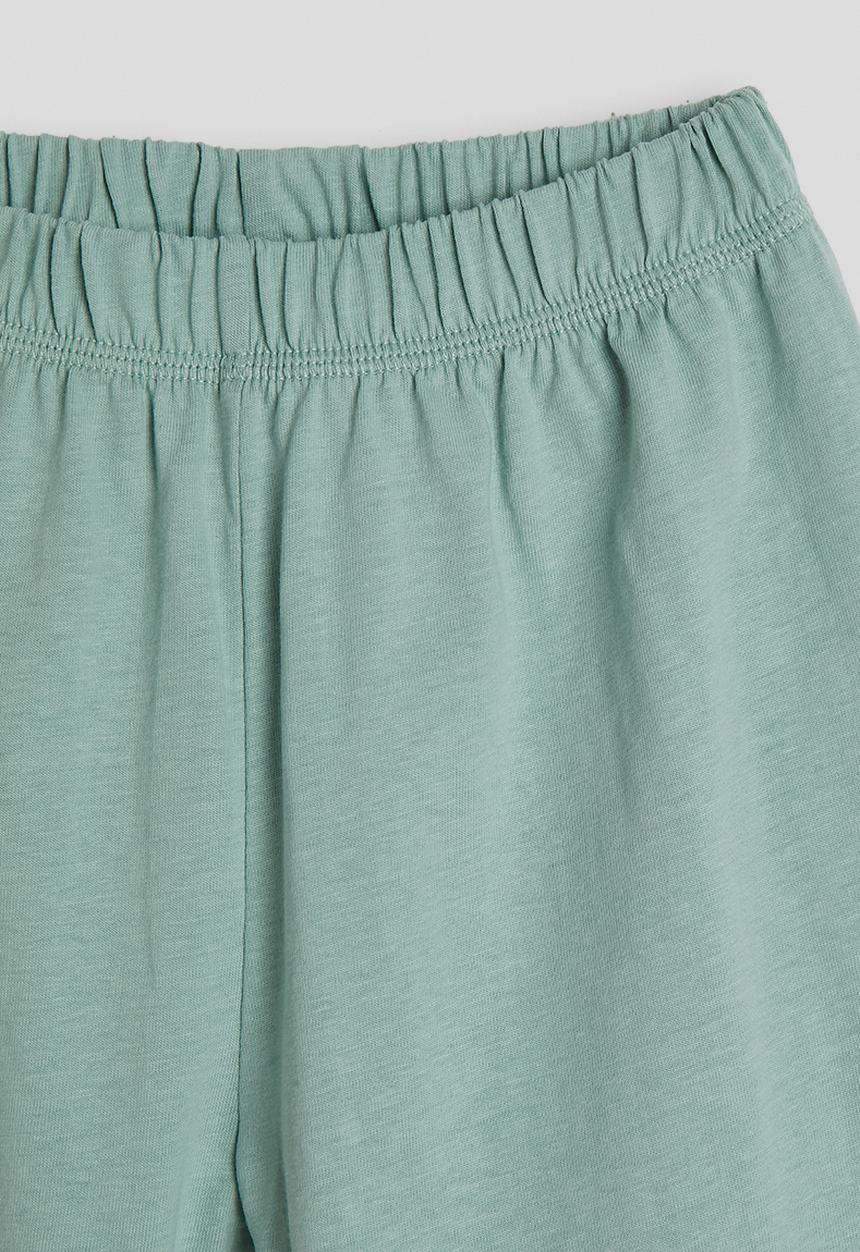 Pop Candy - Excavator graphic pj set - calm green