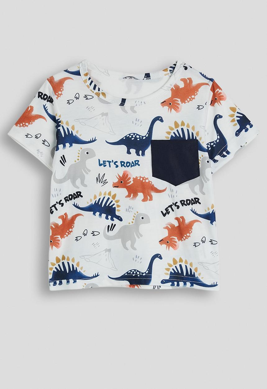 Pop Candy - Short pj set - dino aop/navy