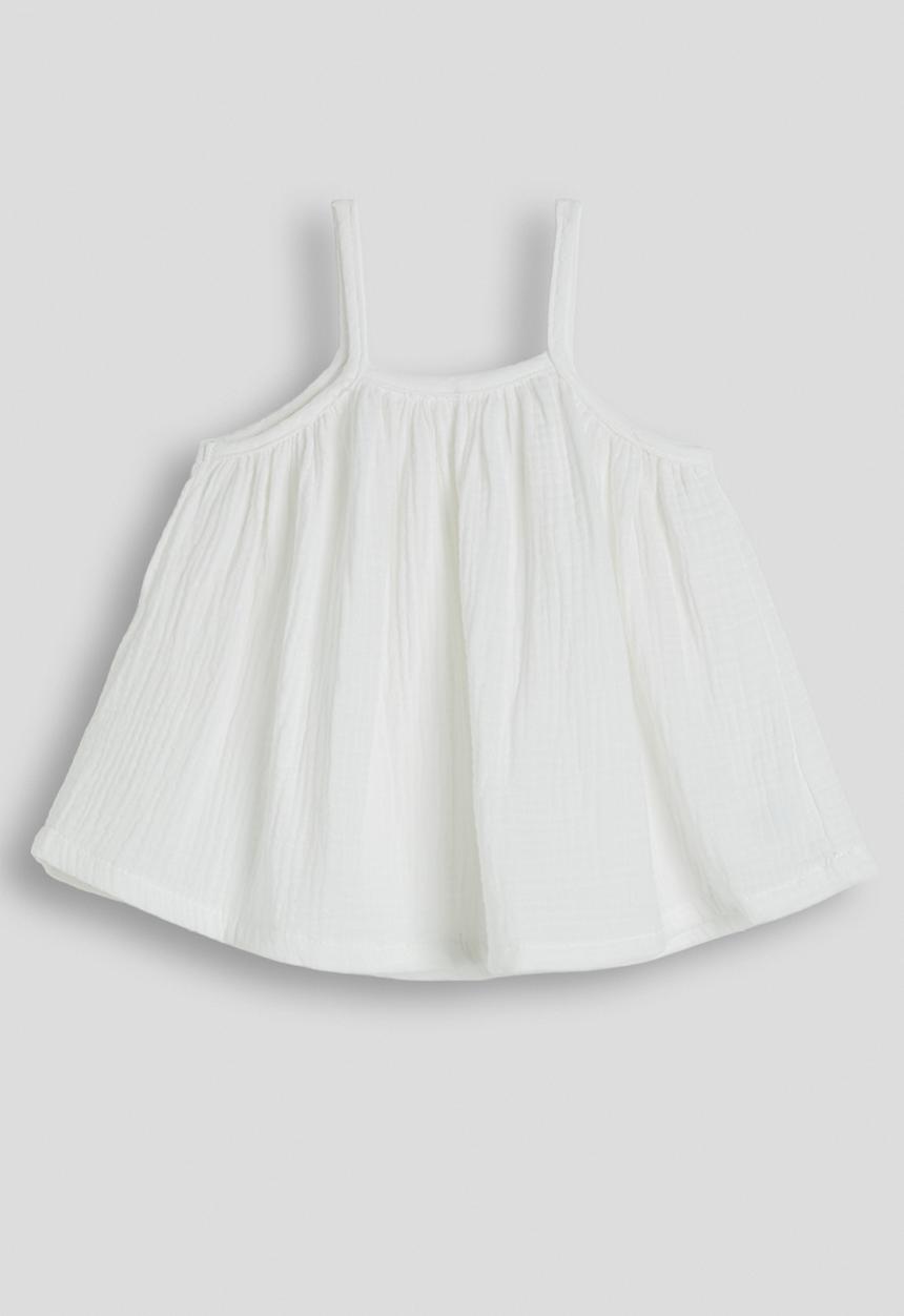 Pop Candy - A-line camisole top and shorts - white
