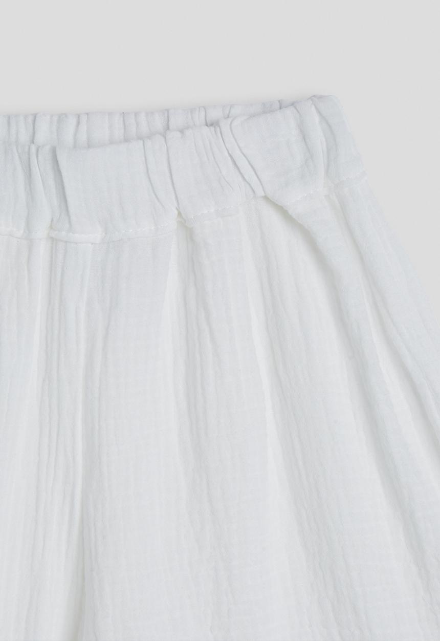 Pop Candy - A-line camisole top and shorts - white