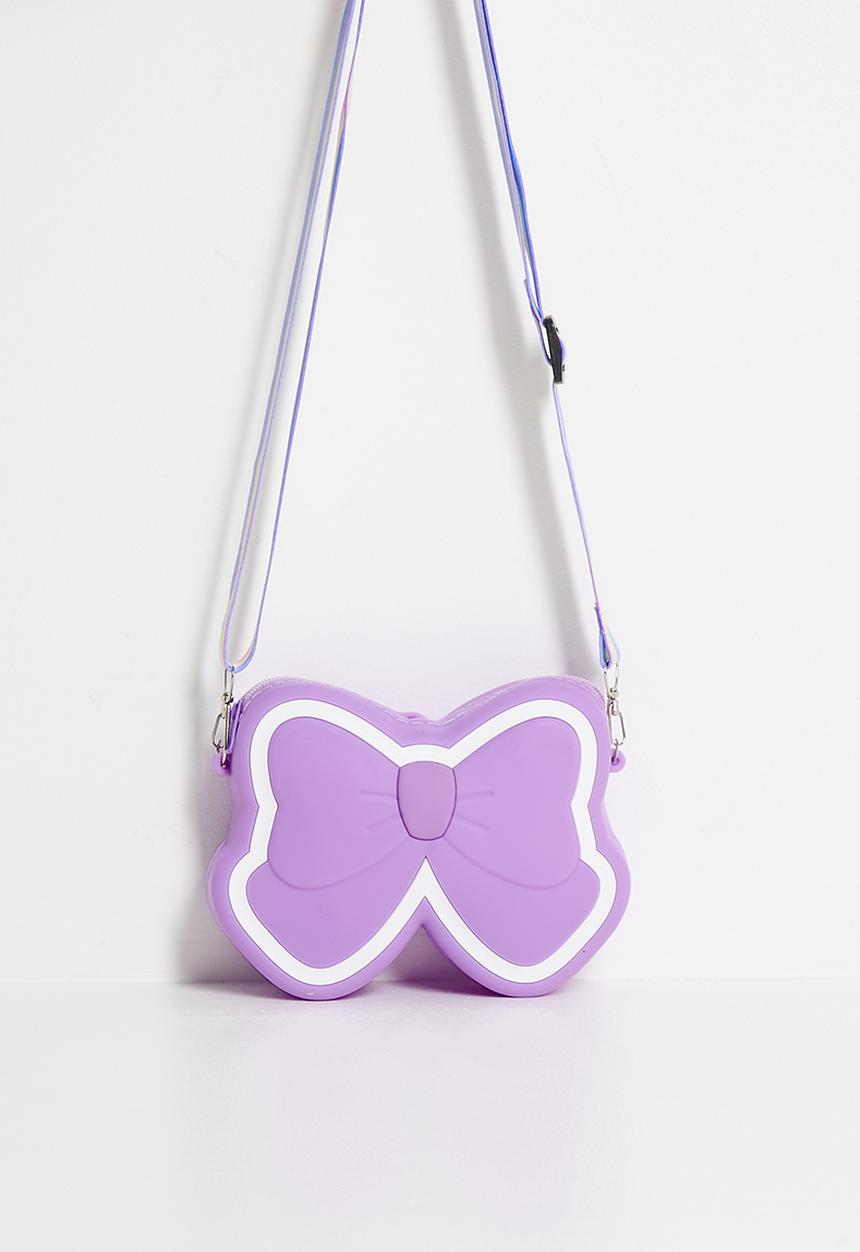 Pop Candy - Bow shaped crossbody bag - lilac