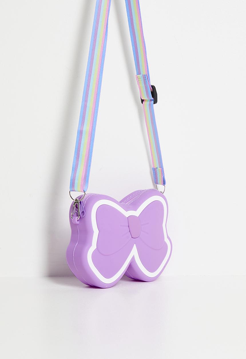 Pop Candy - Bow shaped crossbody bag - lilac