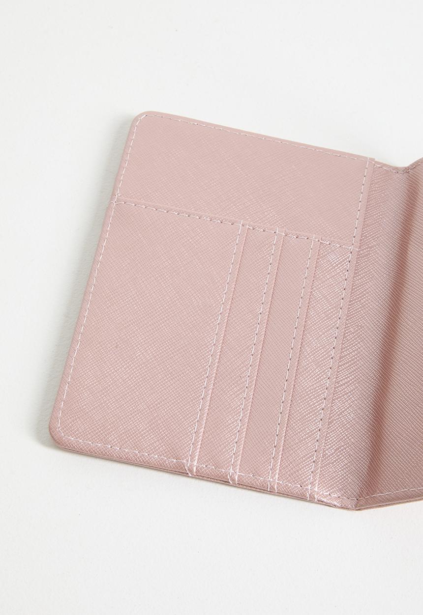 Pop Candy - Passport cover and luggage tag set - dusty pink