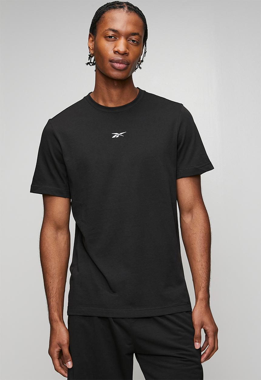 Reebok - ATHLETE T-SHIRT - BLACK