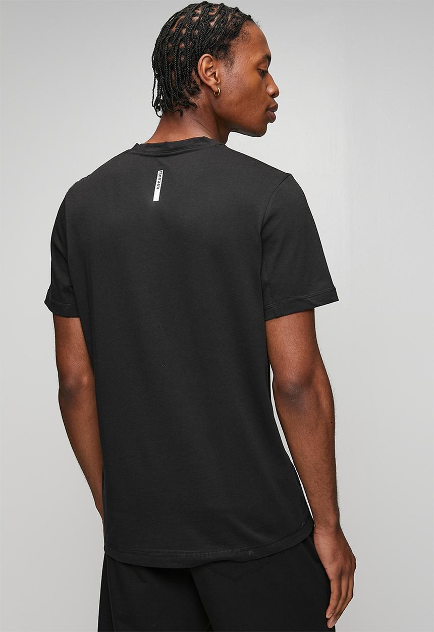 Reebok - ATHLETE T-SHIRT - BLACK