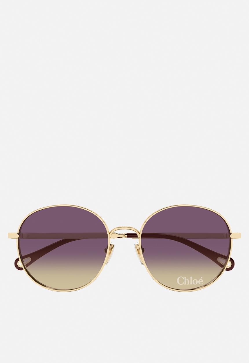 Chloe - CH0325S-001 55 Sunglass - Gold Violet