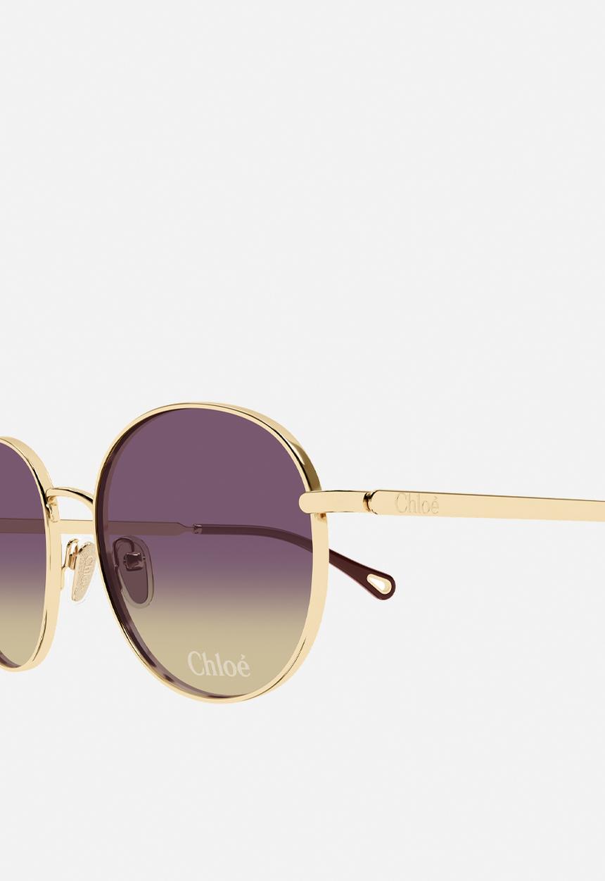Chloe - CH0325S-001 55 Sunglass - Gold Violet