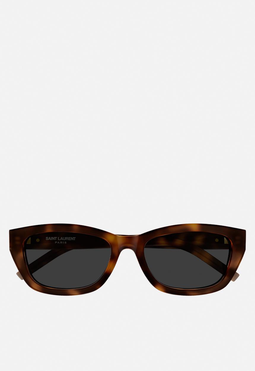 SAINT LAURENT - SL M153-003 55 Sunglass  - Havana