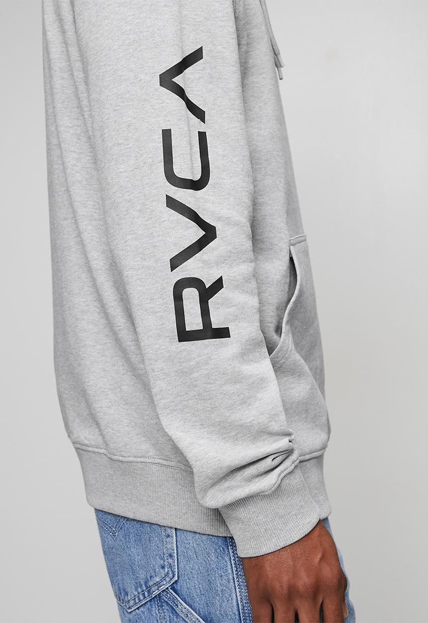 RVCA - Big Rvca 3X Hoodie - Grey Noise Mocktwist