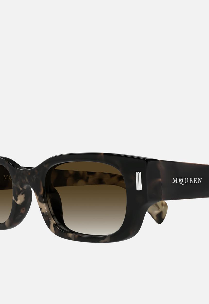 Alexander McQueen - AM0549S-002 50 Sunglass  - Havana