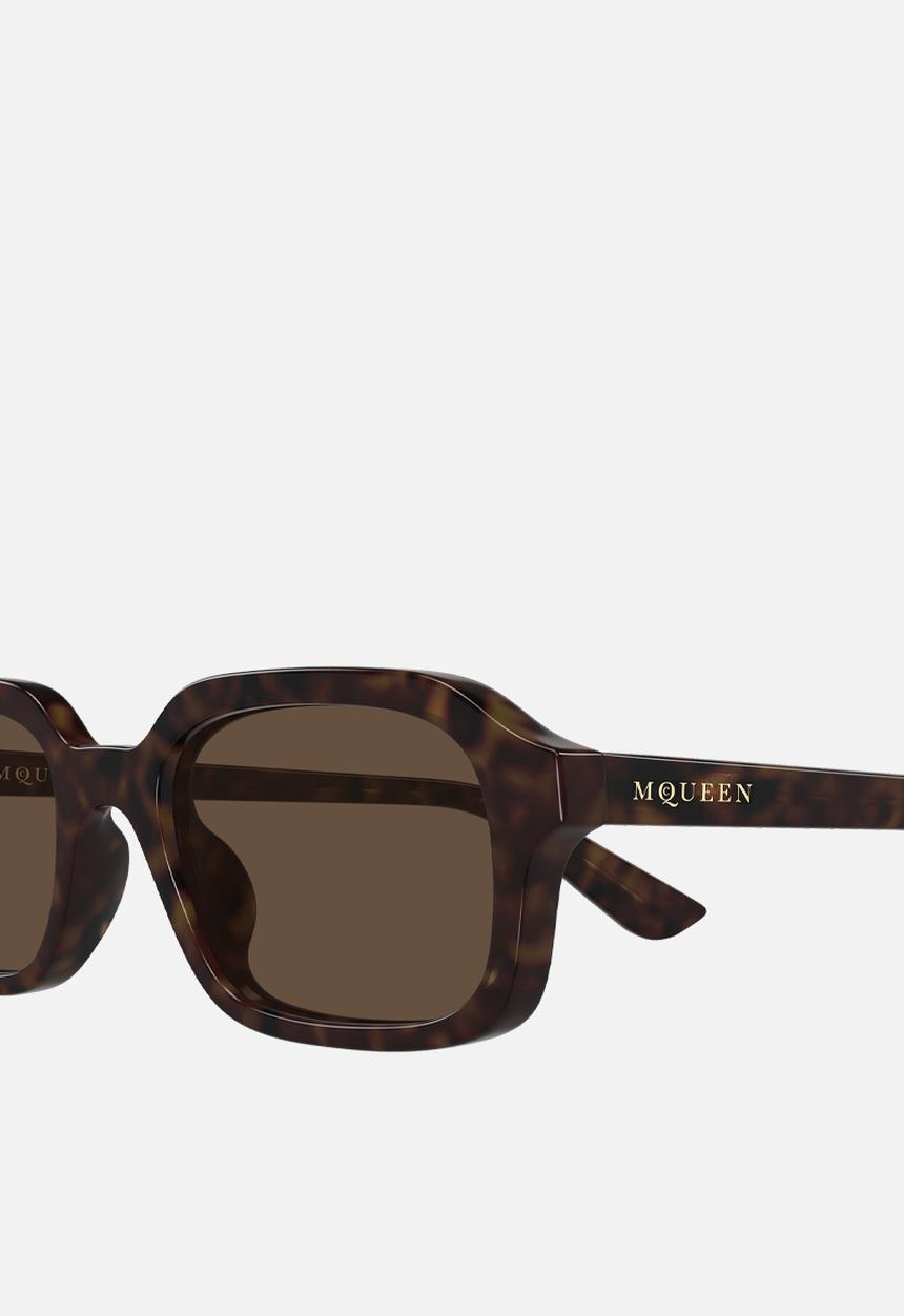 Alexander McQueen - AM0558S-002 51 Sunglass - Havana