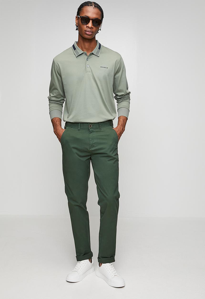 Pringle of Scotland - Jorge Tailored Fit Chino - Green