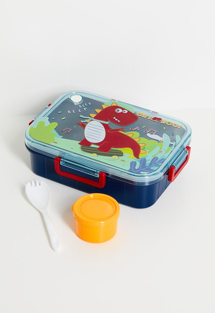 Pop Candy - Dino graphic lunchbox - navy/multi