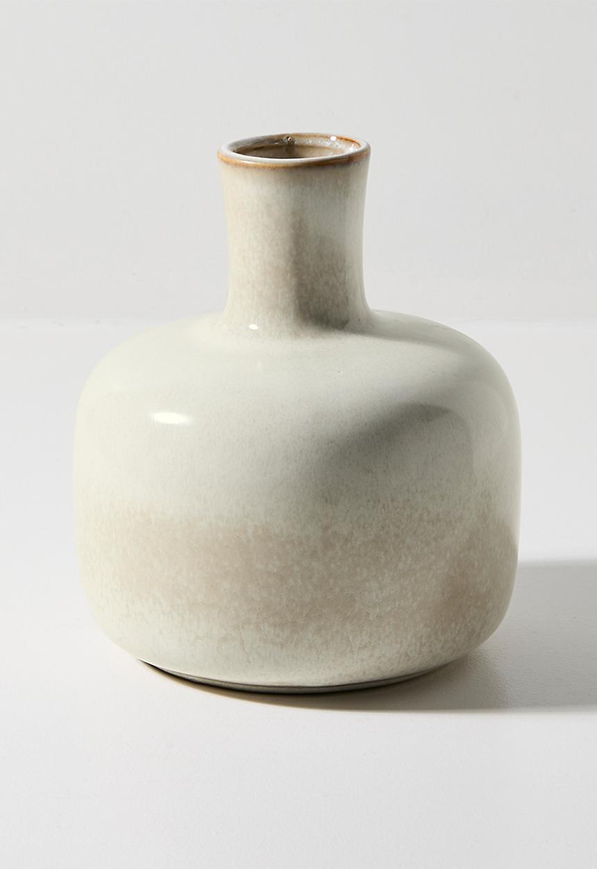 H&S - Porce vase - White