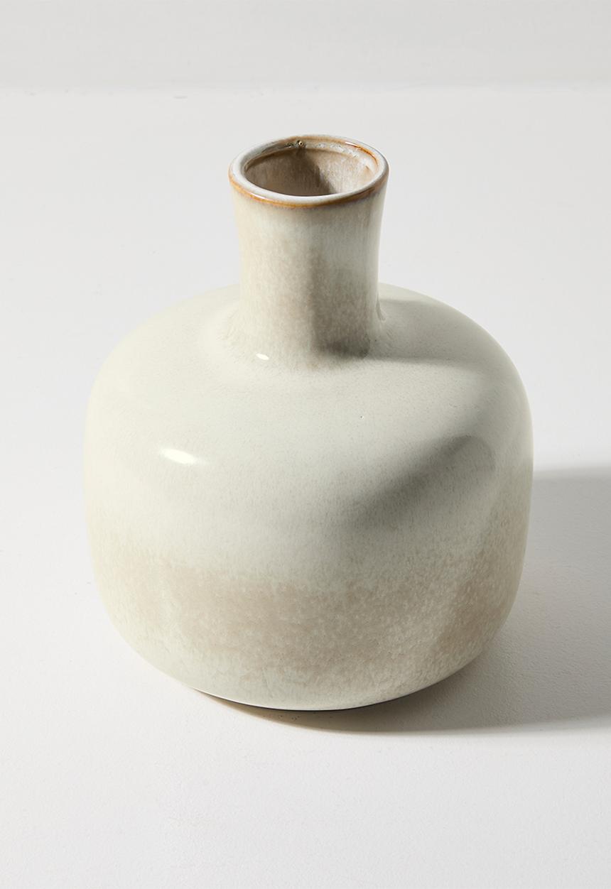H&S - Porce vase - White