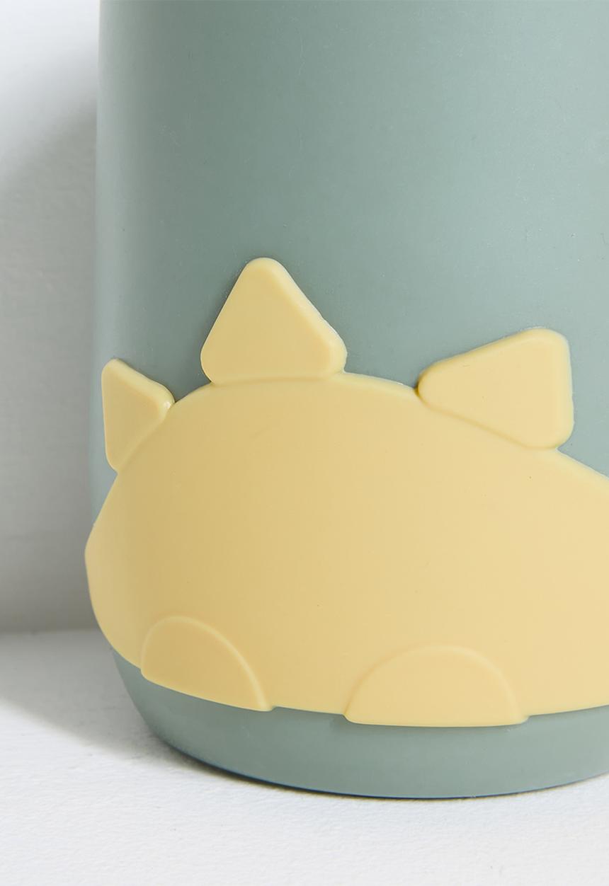 Pop Candy - Dino mug - dark grey/yellow
