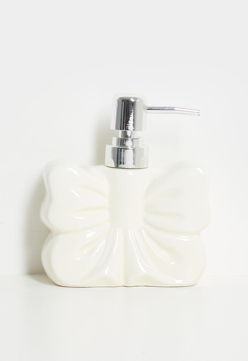 Pop Candy - Bow design soap dispenser - off white