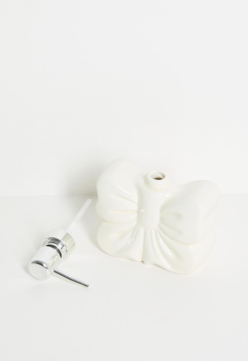 Pop Candy - Bow design soap dispenser - off white