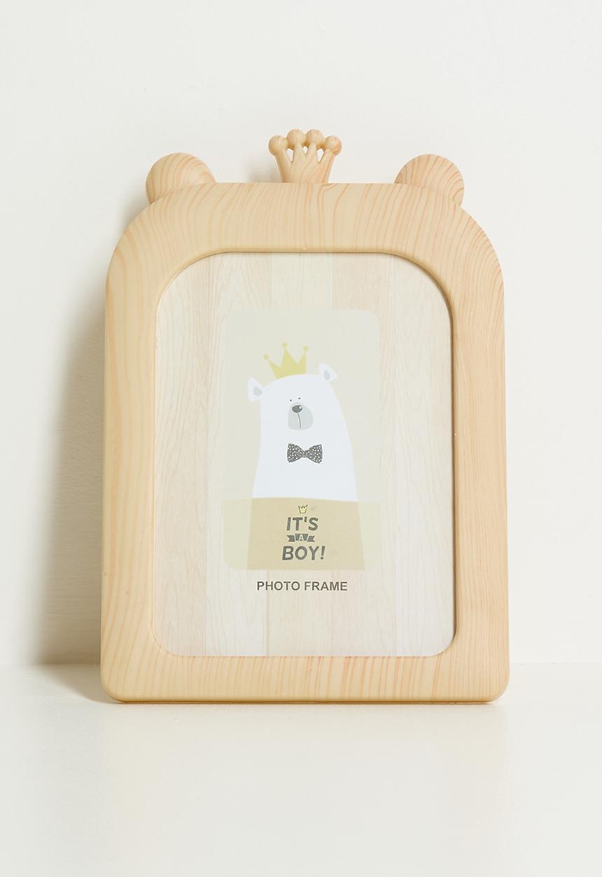 Pop Candy - Crown photo frame - natural