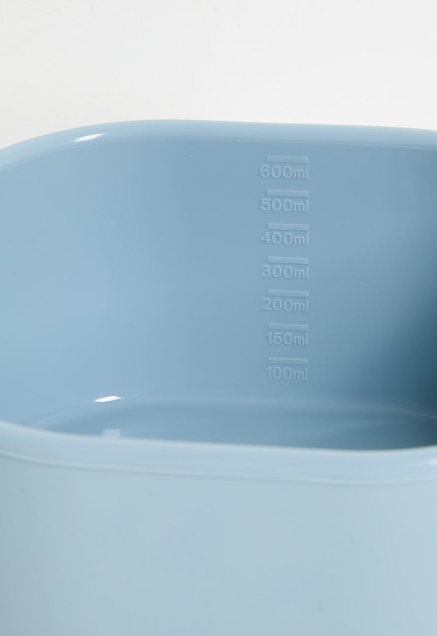 Pop Candy - 3 piece silicone container - serenity blue