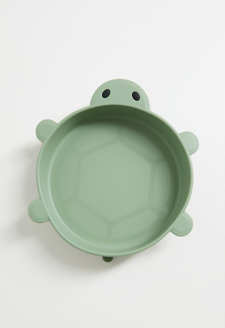 Pop Candy - Silicone baby tableware - army green