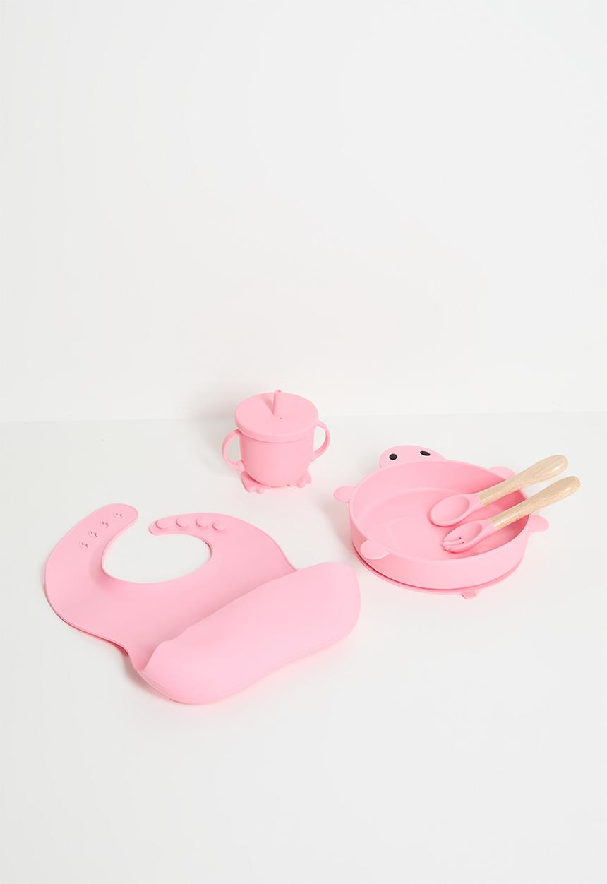 Pop Candy - Silicone baby tableware - pink