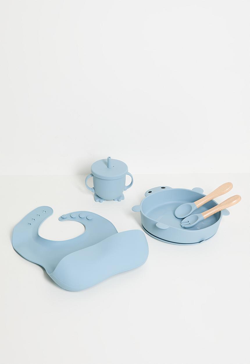 Pop Candy - Silicone baby tableware - blue